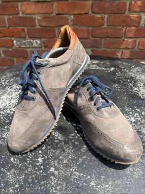Johnston & Murphy 1850 Men’s Sheepskin Leather Insole Shoes - Tan size 10.5 M